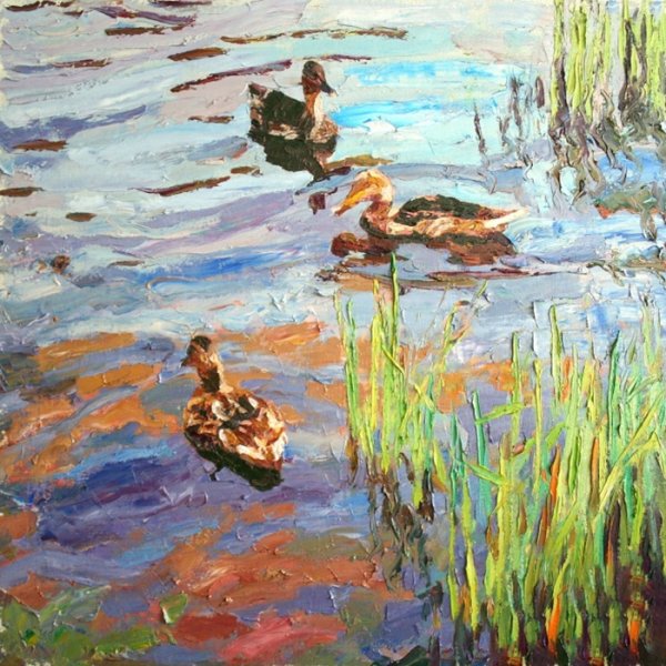 Живопись с утками