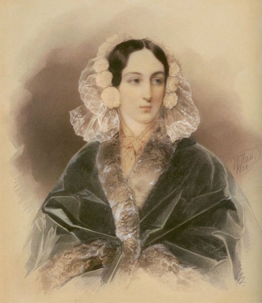 Александр рослин портрет Зои Гики