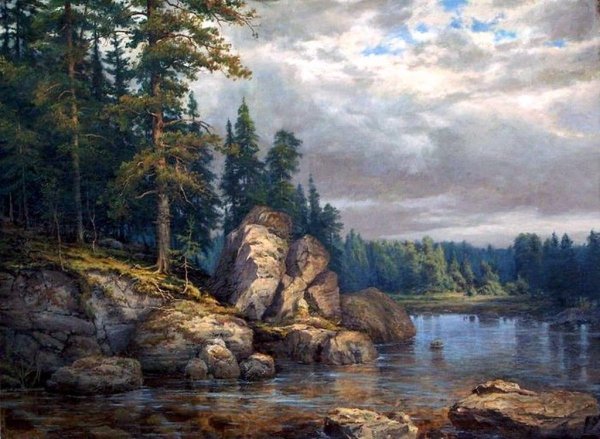 Сергей Басов русский художник-пейзажист