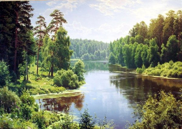 Художник пейзажист Басов Сергей