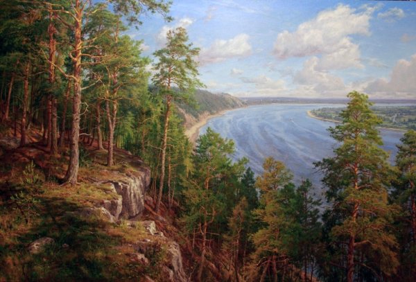 Пейзажист Сергей Басов