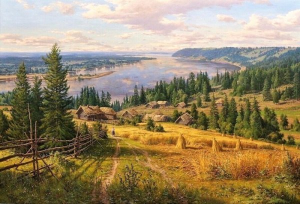 Художник пейзажист Басов Сергей