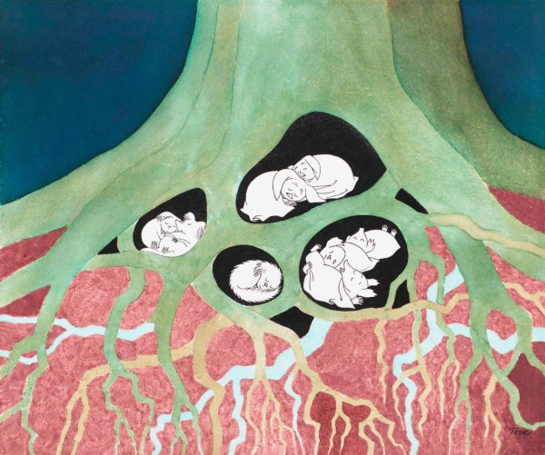 Туве Янссон фрески