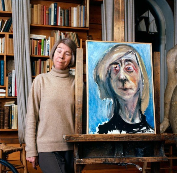 Туве Янссон автопортрет