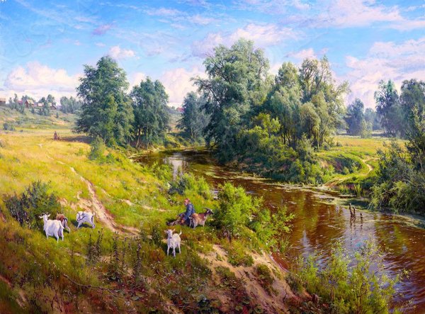 Художник пейзажист Басов Сергей