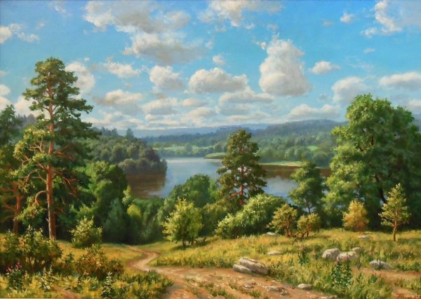 Художник Басов Сергей пейзажи