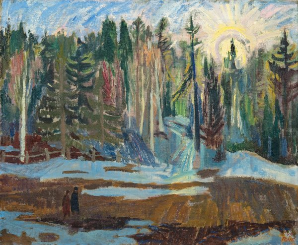 Туве Янссон картины художницы