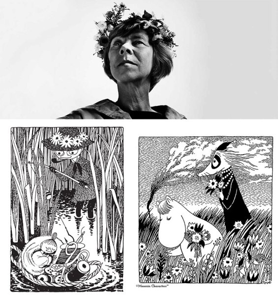 Цветные иллюстрации Туве Янссон