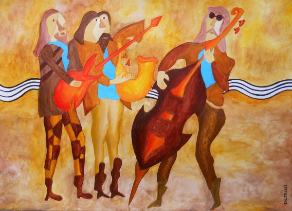 Картинах художницы Жюстин Отто