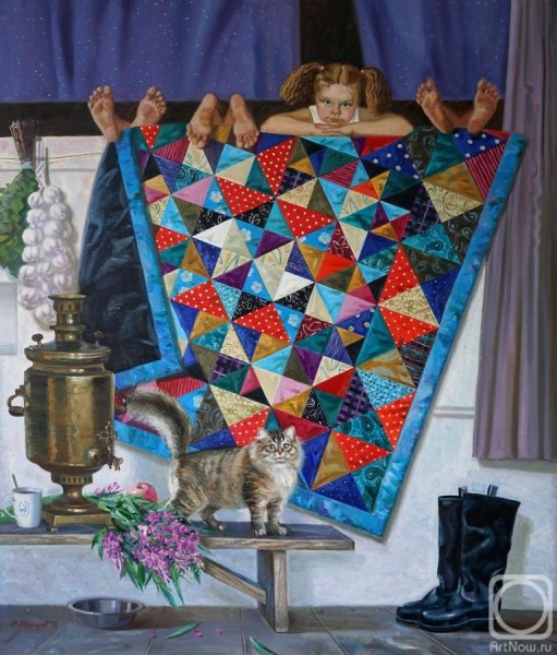 Антон Макаров художник лоскутное