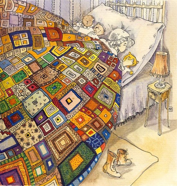 Макаров Антон. Лоскутное одеяло. Детство