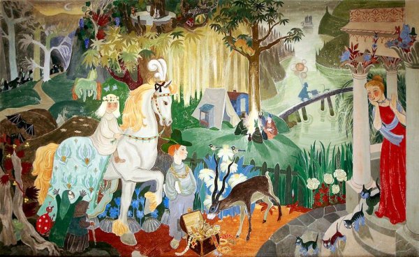 Цветные иллюстрации Туве Янссон