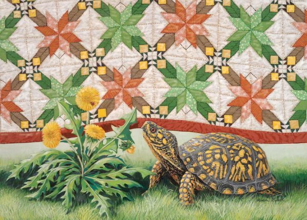 Японские мотивы в пэчворке и аппликациях Джэнет Хэйг