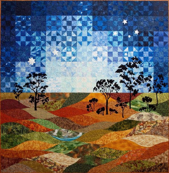 Лоскутное одеяло котики