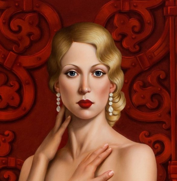 Катерина Абель картины арт деко