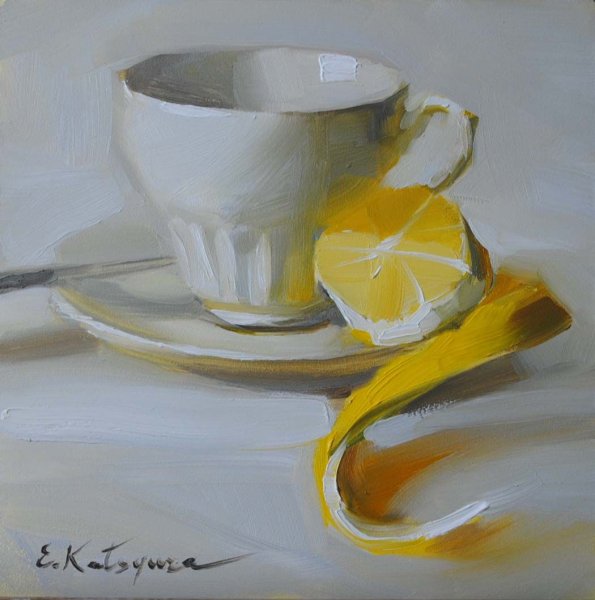 Daily Paintworks - Original Fine Art © Elena Katsyura