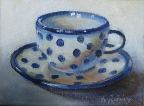 Картина Расписная чашка