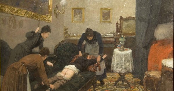 Сергей Коровин перед наказанием 1884