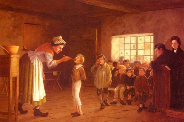 Воспитание детей розгой