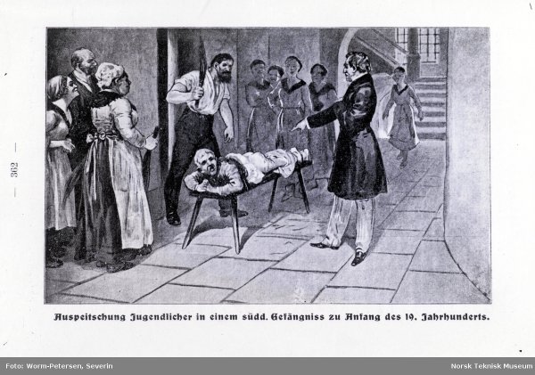 Наказания крепостных девушек