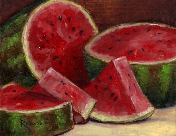 «Натюрморт с арбузом»