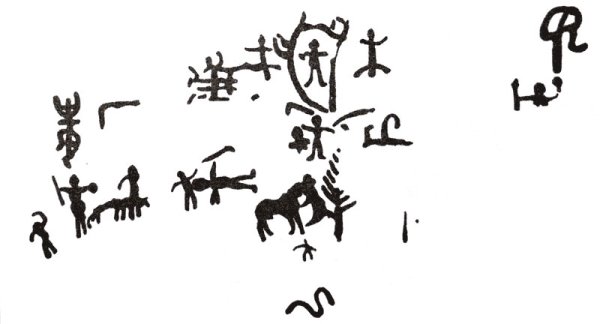 Таш АИР наскальные рисунки