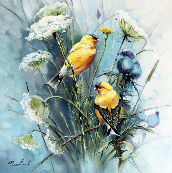 Картины художника Головина натюрмо