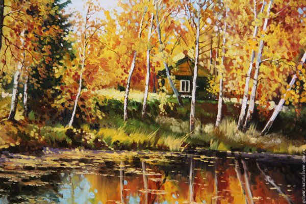 Зимние пейзажи художника Натальи Головиной