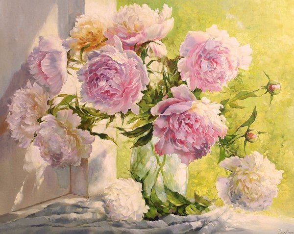 Наталья Головина. Деревенский пейзаж