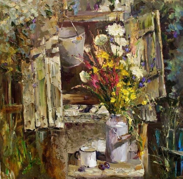 Василий Пешкун живопись натюрморт