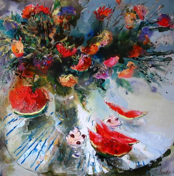 Василий Пешкун живопись натюрморт