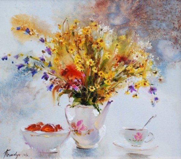 Василий Пешкун натюрморты