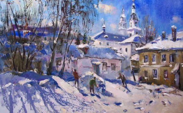 Пейзажи художника Василия Пешкуна