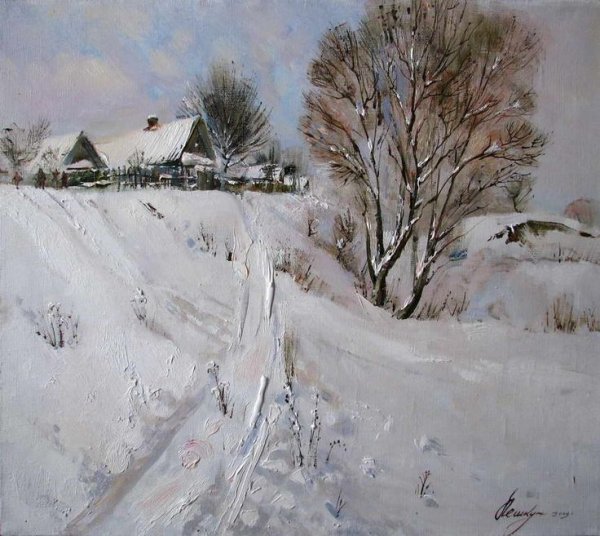 Пейзажи художника Василия Пешкуна