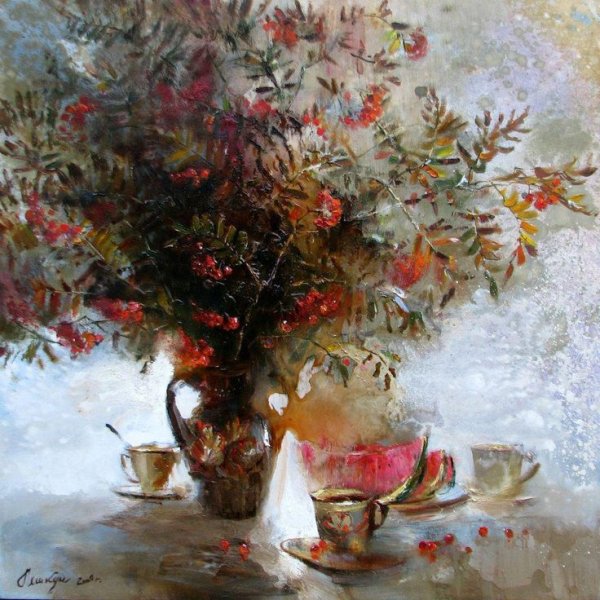 Василий Пешкун живопись натюрморт