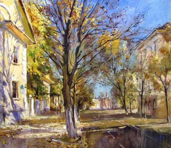 Пейзажи художника Василия Пешкуна