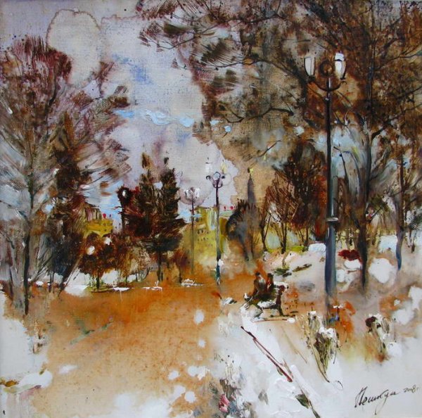 Художник Пешкун Василий осень