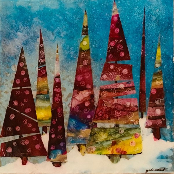 Интерьерная картина новый год