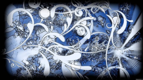 Зимние узоры Графика