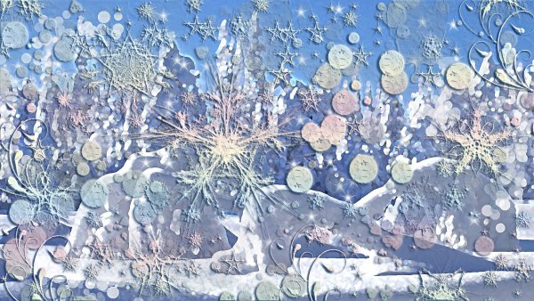Сказочные зимние узоры