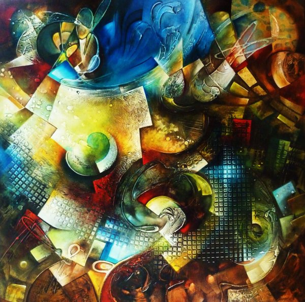 Худяков художник абстракционист картины