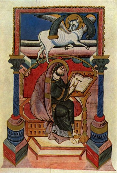 Евангелист лука миниатюра