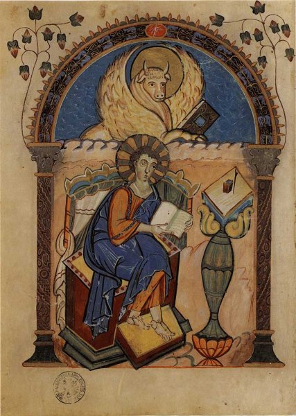 Евангелие Годескалька миниатюры