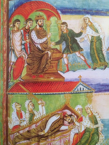 Мозаики апсиды оратория Жерминьи-де-пре