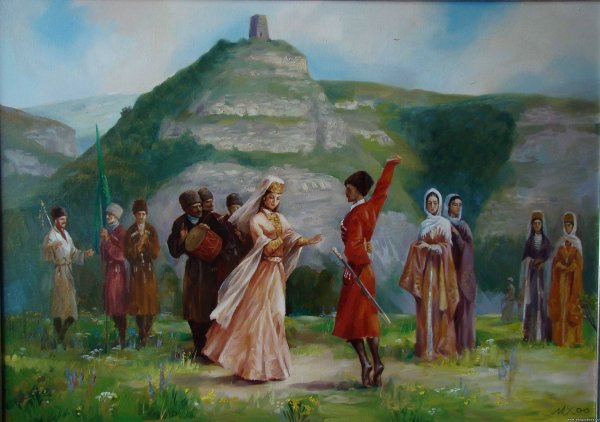 Народы Кавказа 19 век Адыги