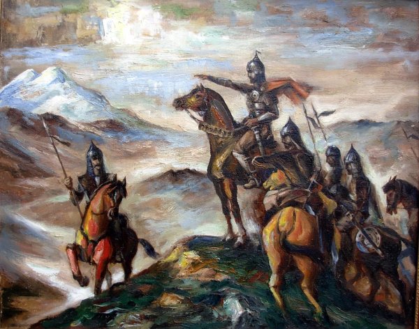 Скифы сарматы аланы осетины картины