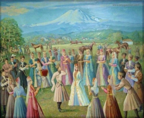 Фольклор Черкесов адыгов