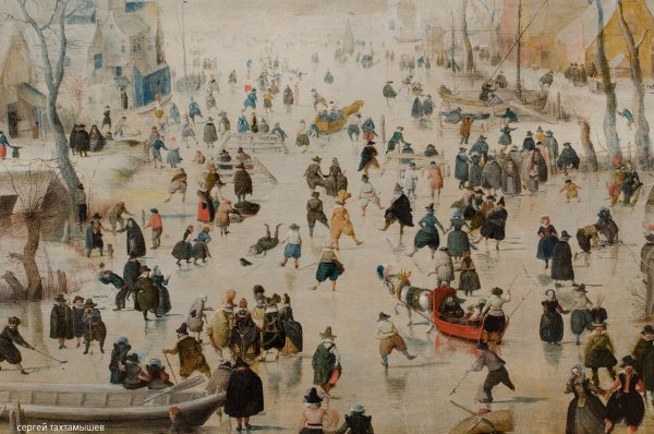 Питер брейгель каток картины