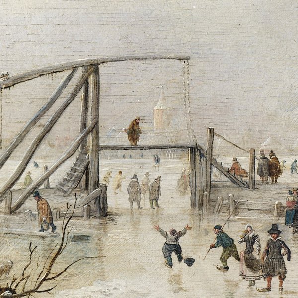 Хендрик Аверкамп катание