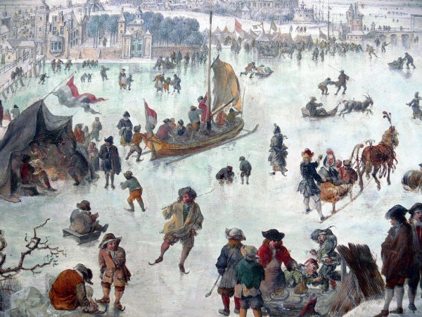 Пейзаж Голландия 17 век